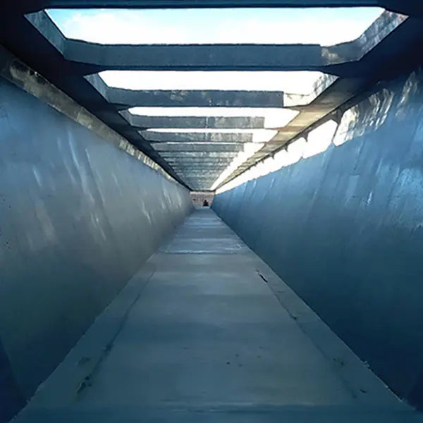Infraestructura hídrica impermeabilizacion canales conduccion agua poliurea